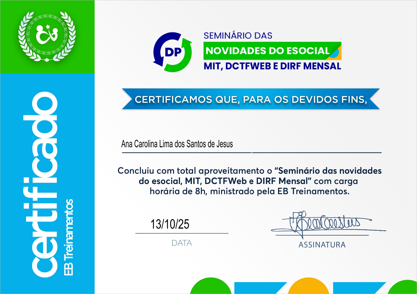 Seminario Novidades do eSocial